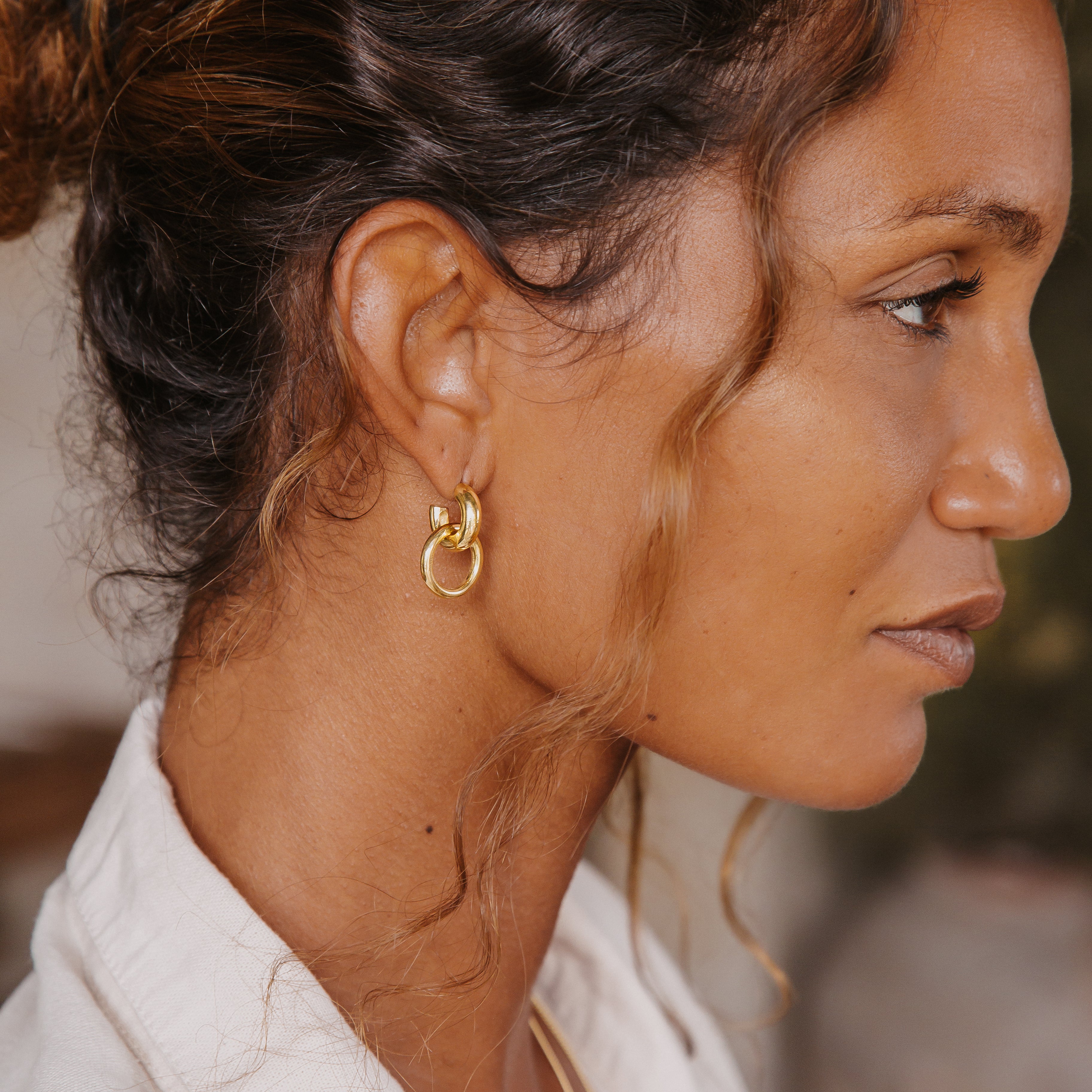 Amalfi Hoops - Gold