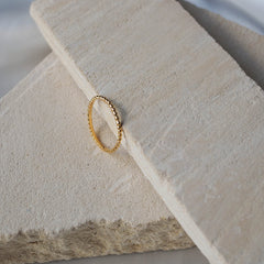 Central Park Dotty Ring - Gold