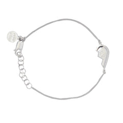 BFF Broken Heart Bracelet SET of 2 - Silver