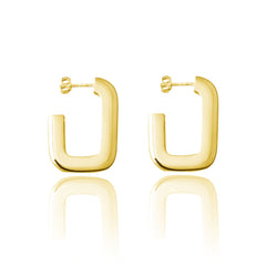Elena Hoops - Gold