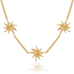 Neri x Luna & Rose - Celestial Sun Bracelet - Gold