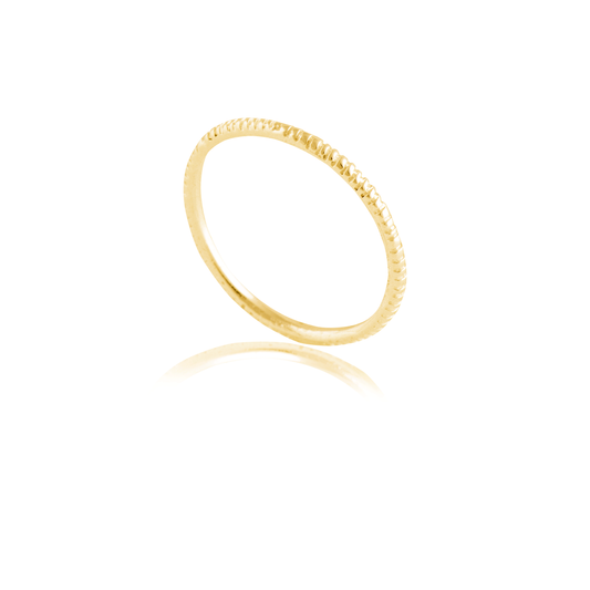 The MET Stripe Band - Gold