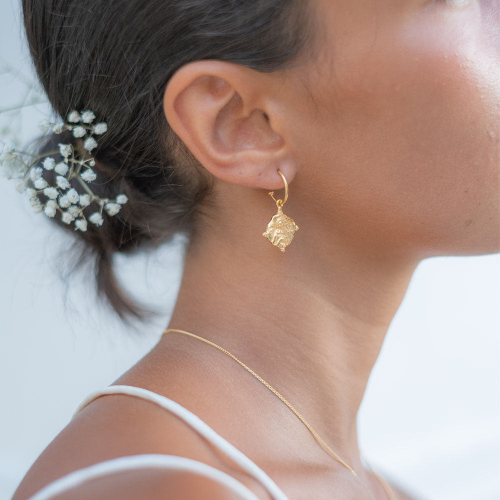 Aphrodite Earrings for Love - Gold