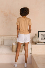 ORGANIC COTTON CLASSIC TEE - Cinnamon