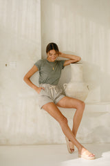 ORGANIC COTTON CLASSIC TEE - SAGE