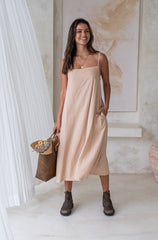 Daisy Dress - Cinnamon *Organically Plant Dyed*