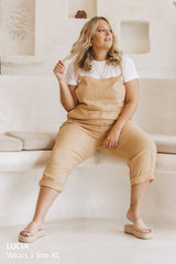 Ollie Overalls - Cinnamon *Organic Plant dyed*