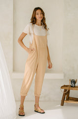 Ollie Overalls - Cinnamon *Organic Plant dyed*