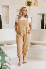 Ollie Overalls - Cinnamon *Organic Plant dyed*