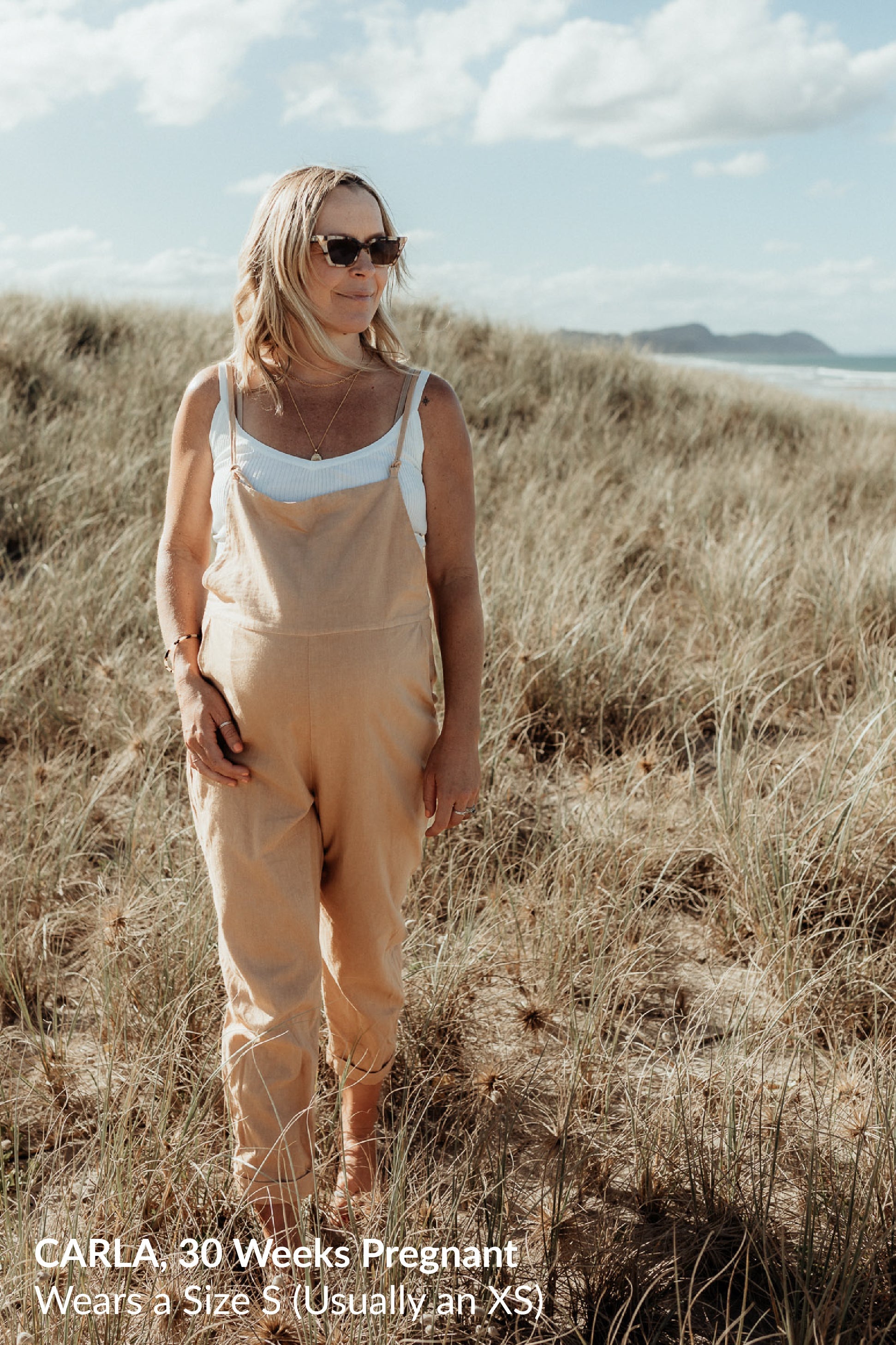Ollie Overalls - Cinnamon *Organic Plant dyed*