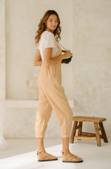 Ollie Overalls - Cinnamon *Organic Plant dyed*