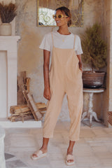 Ollie Overalls - Cinnamon *Organic Plant dyed*