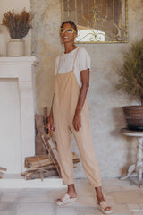 Ollie Overalls - Cinnamon *Organic Plant dyed*