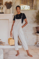 Ollie Overalls - Macadamia *Organic Plant dyed*