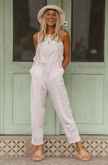 Ollie Overalls - Macadamia *Organic Plant dyed*