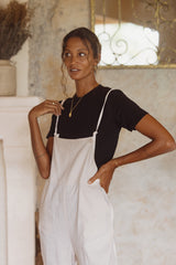 Ollie Overalls - Macadamia *Organic Plant dyed*