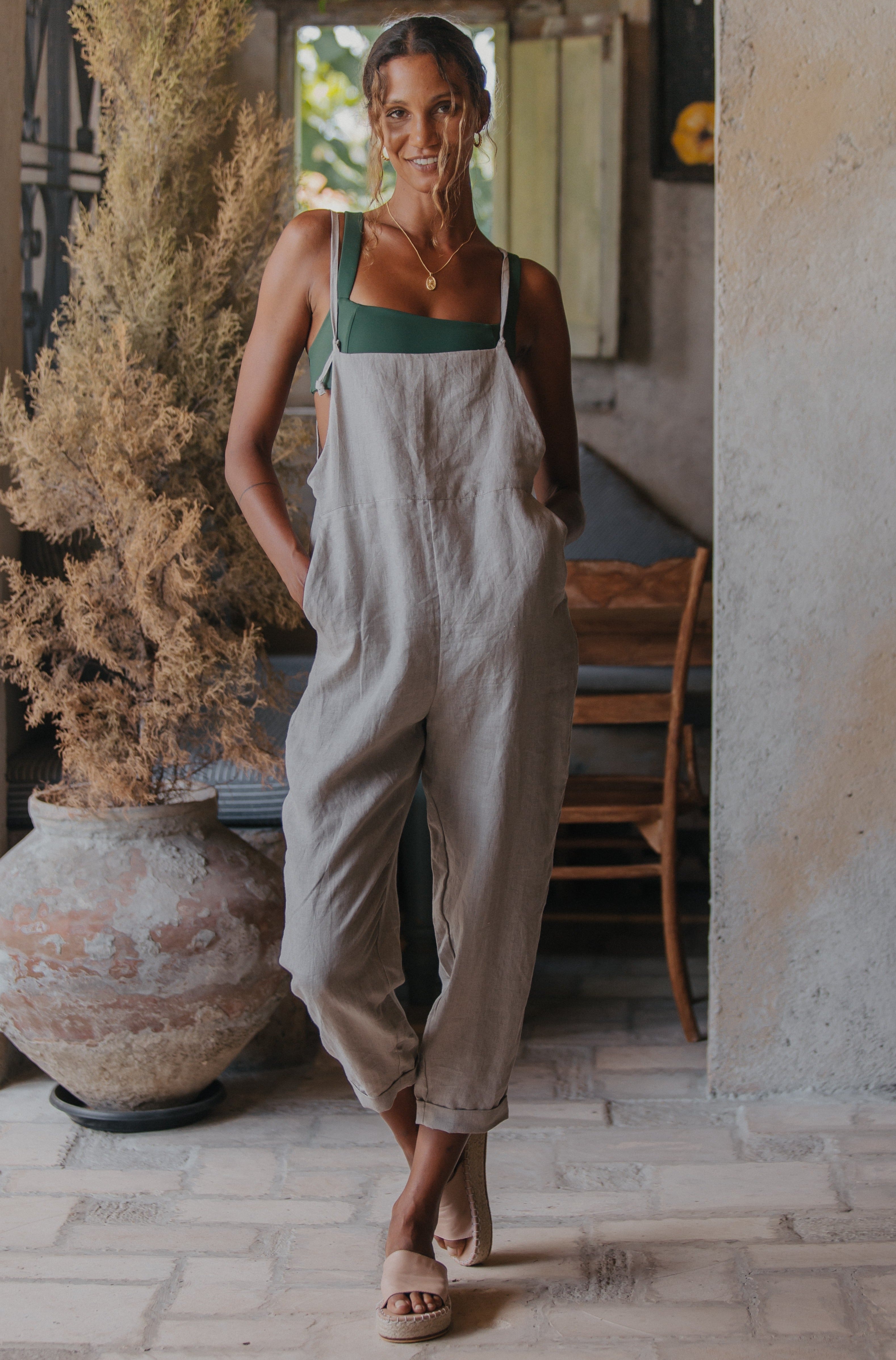 Ollie Overalls - Pepper