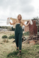 Ollie Overalls - Rosemary Green