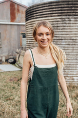 Ollie Overalls - Rosemary Green
