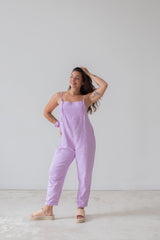 Ollie Overalls - Lilac
