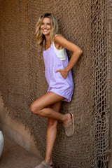 Riley Jumpsuit - Lilac