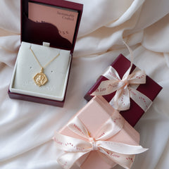 St Benedict - Patron Saint of Clarity, Calm & Peace - Gold