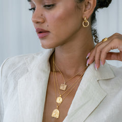 St Michael - Patron Saint of Protection & Overcoming Challenges - Gold