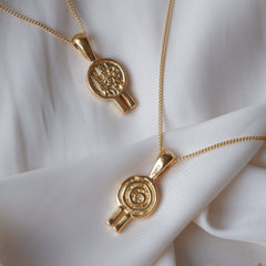 St Valentine - Patron Saint of Love, Kindness & Happy Marriages - Gold