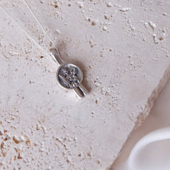 St Valentine - Patron Saint of Love, Kindness & Happy Marriages - Silver