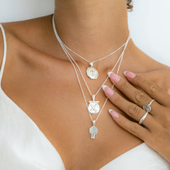 St Valentine - Patron Saint of Love, Kindness & Happy Marriages - Silver