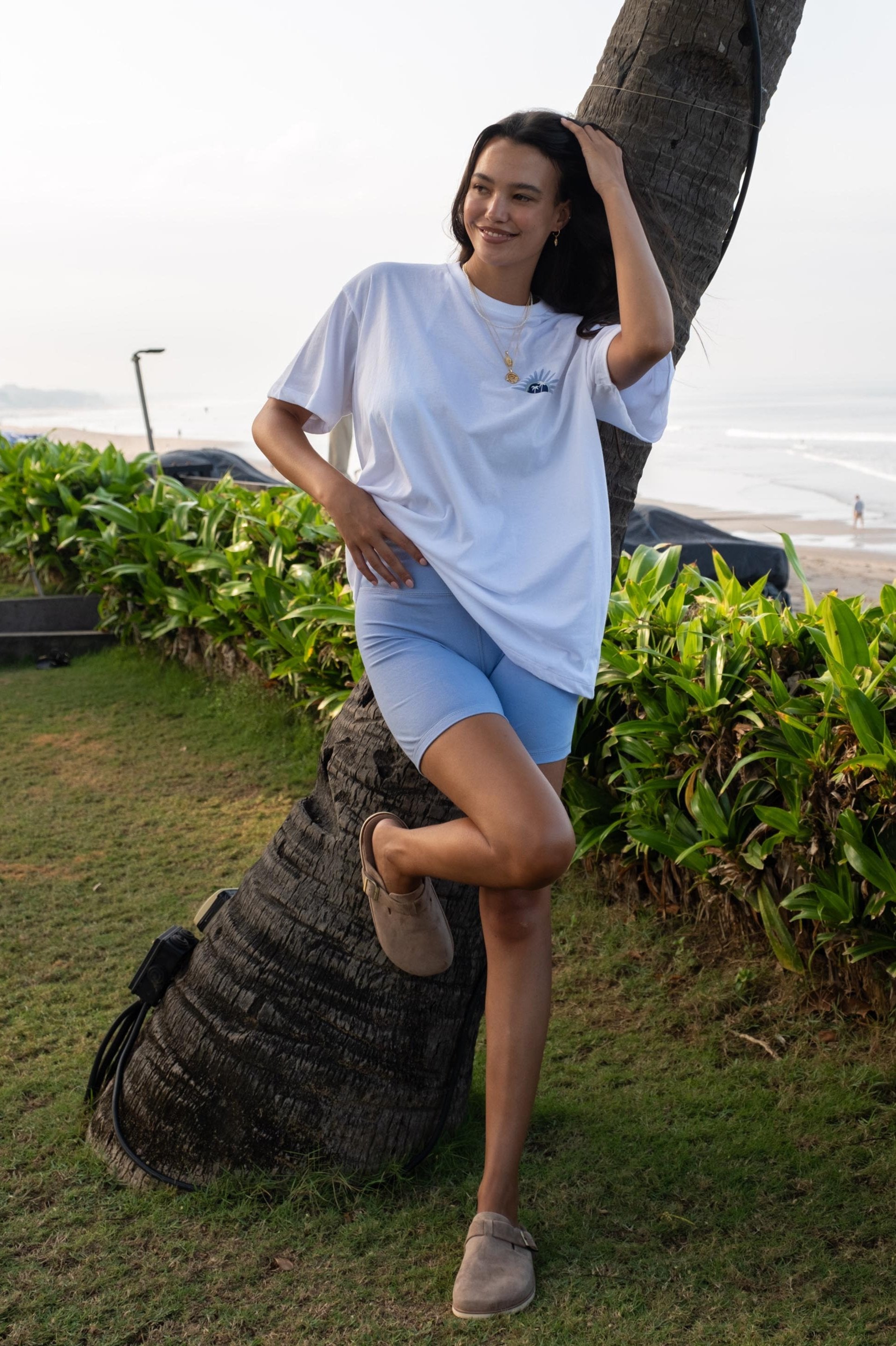 Sunshine Lagi Oversized Tee *Limited Edition* - Organic Cotton - Coconut