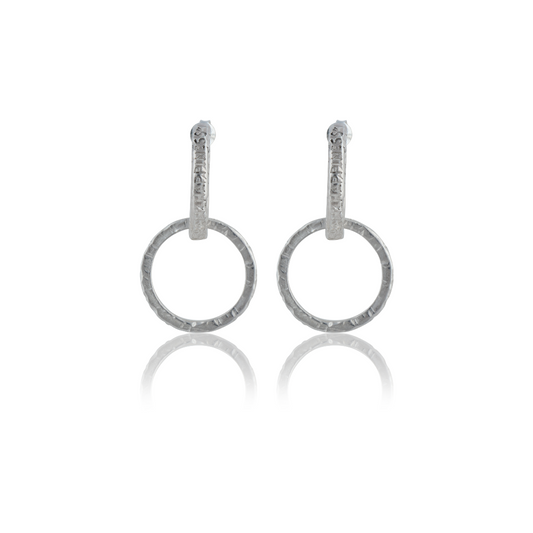 Support Earrings - Silver