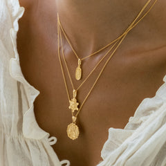 Virgin Mary - Symbol of Grace, Compassion & Love - Gold