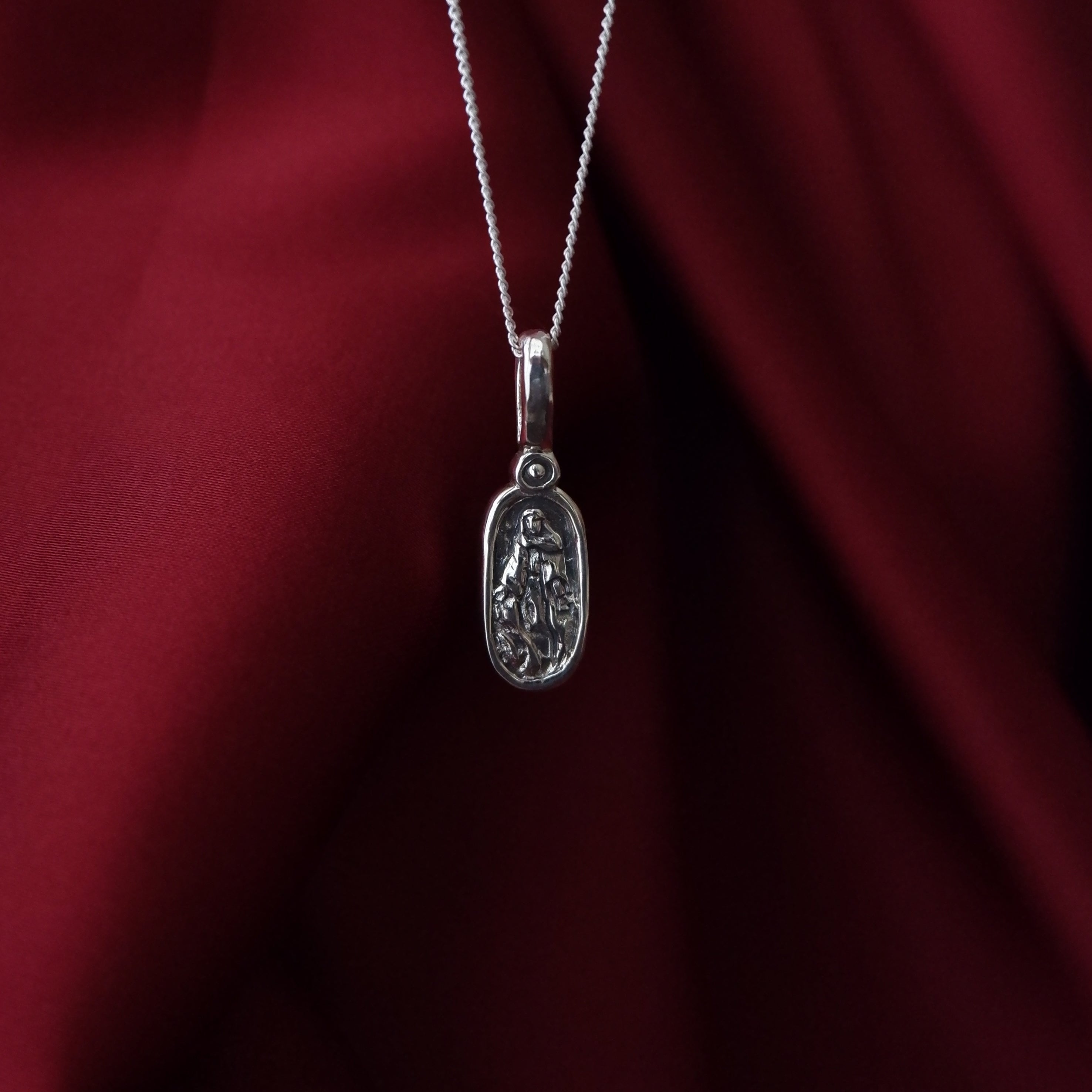 Virgin Mary - Symbol of Grace, Compassion & Love - Silver
