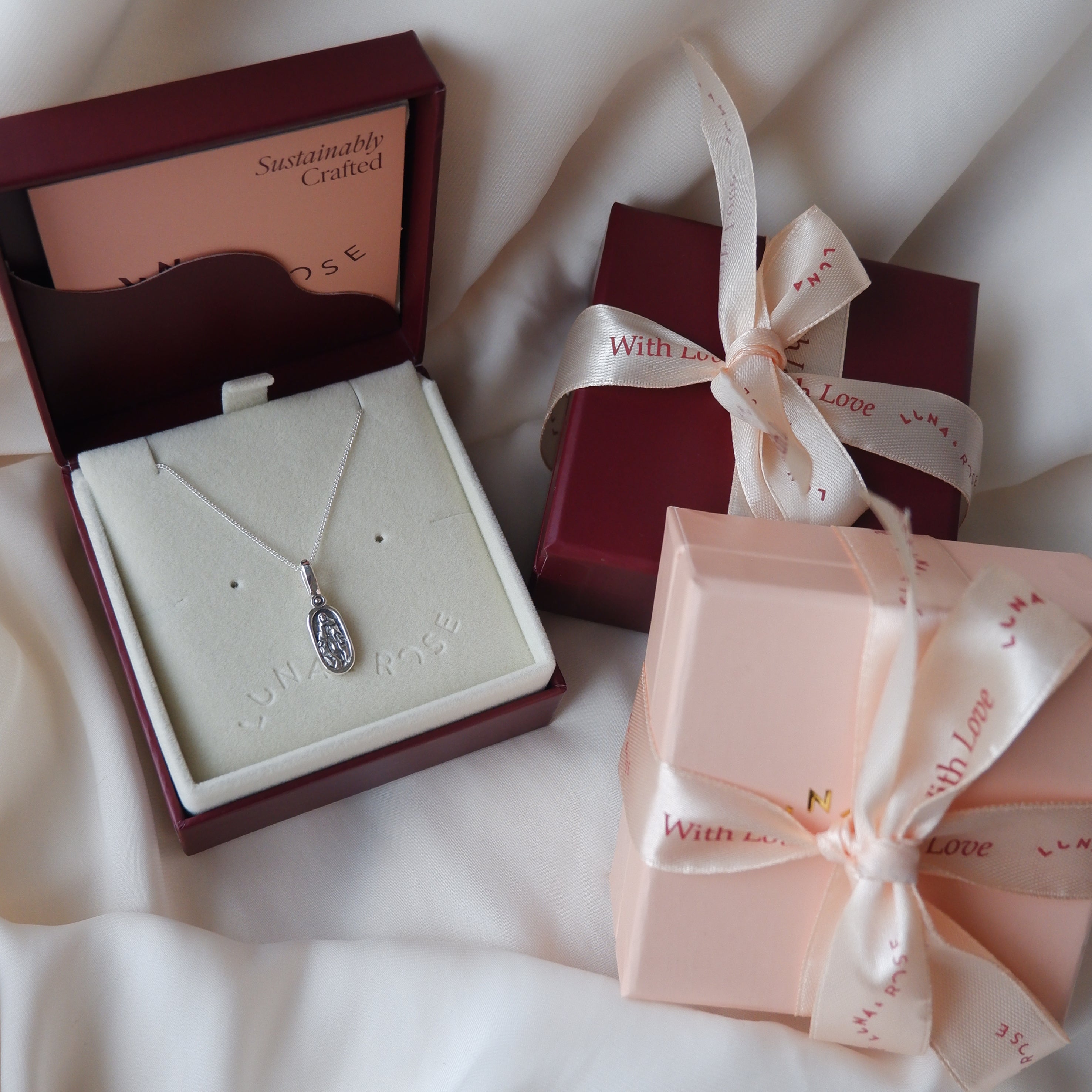 Virgin Mary - Symbol of Grace, Compassion & Love - Silver