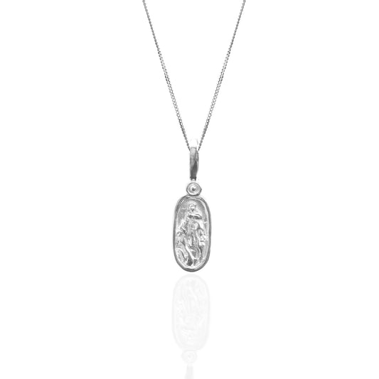 Virgin Mary - Symbol of Grace, Compassion & Love - Silver