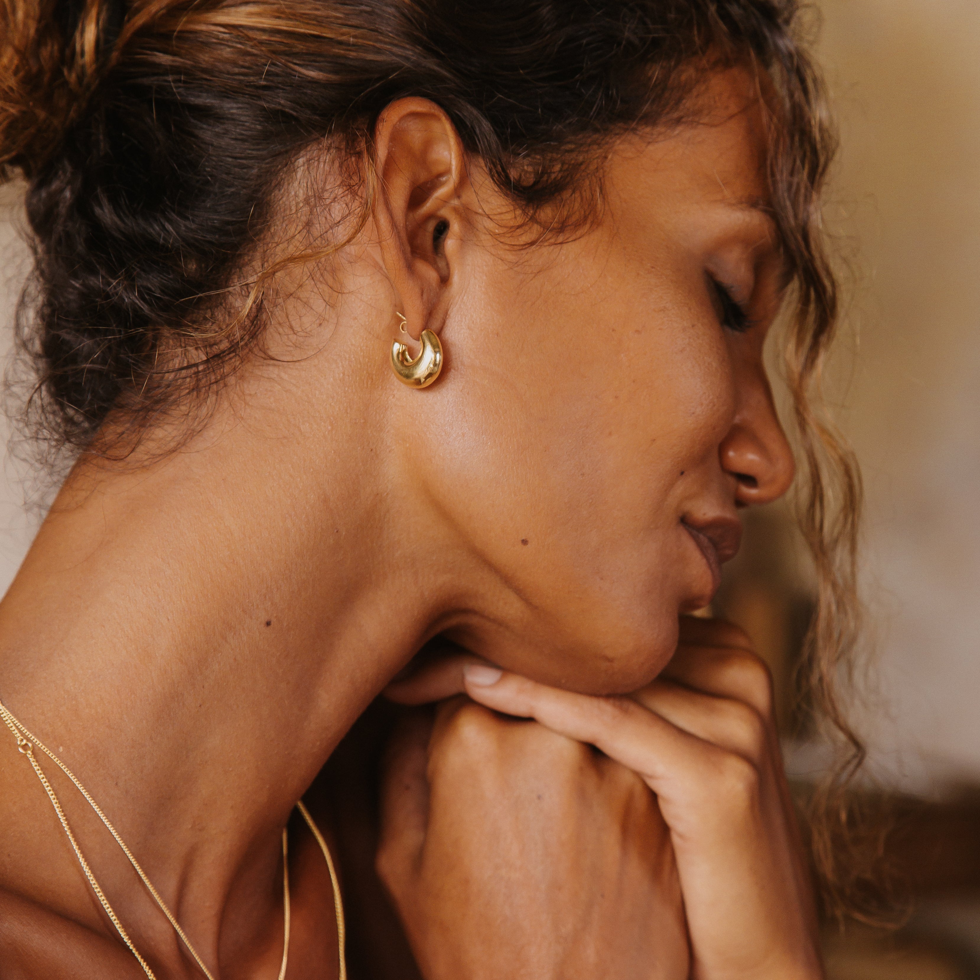 Maya Hoops - Gold