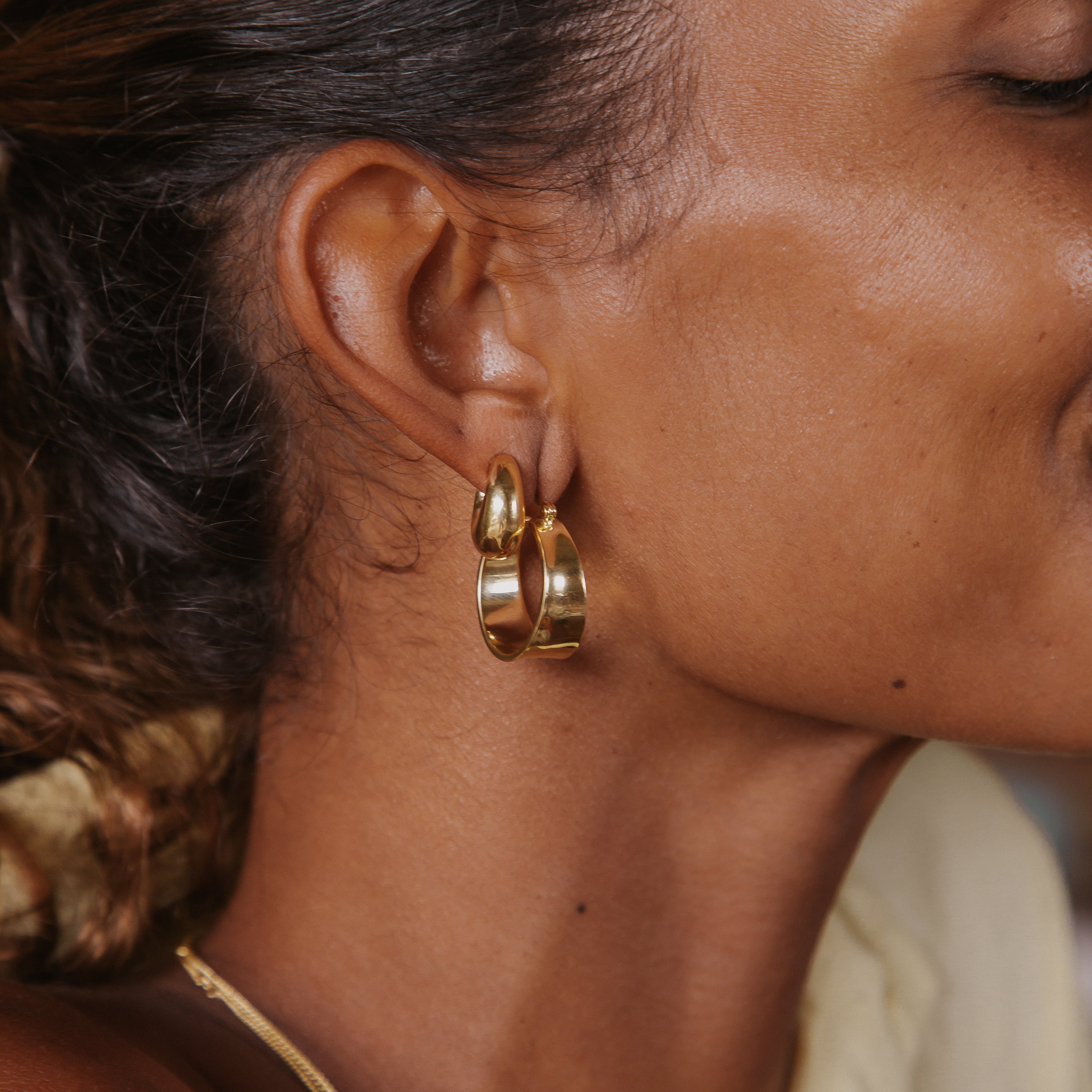 Maya Hoops - Gold