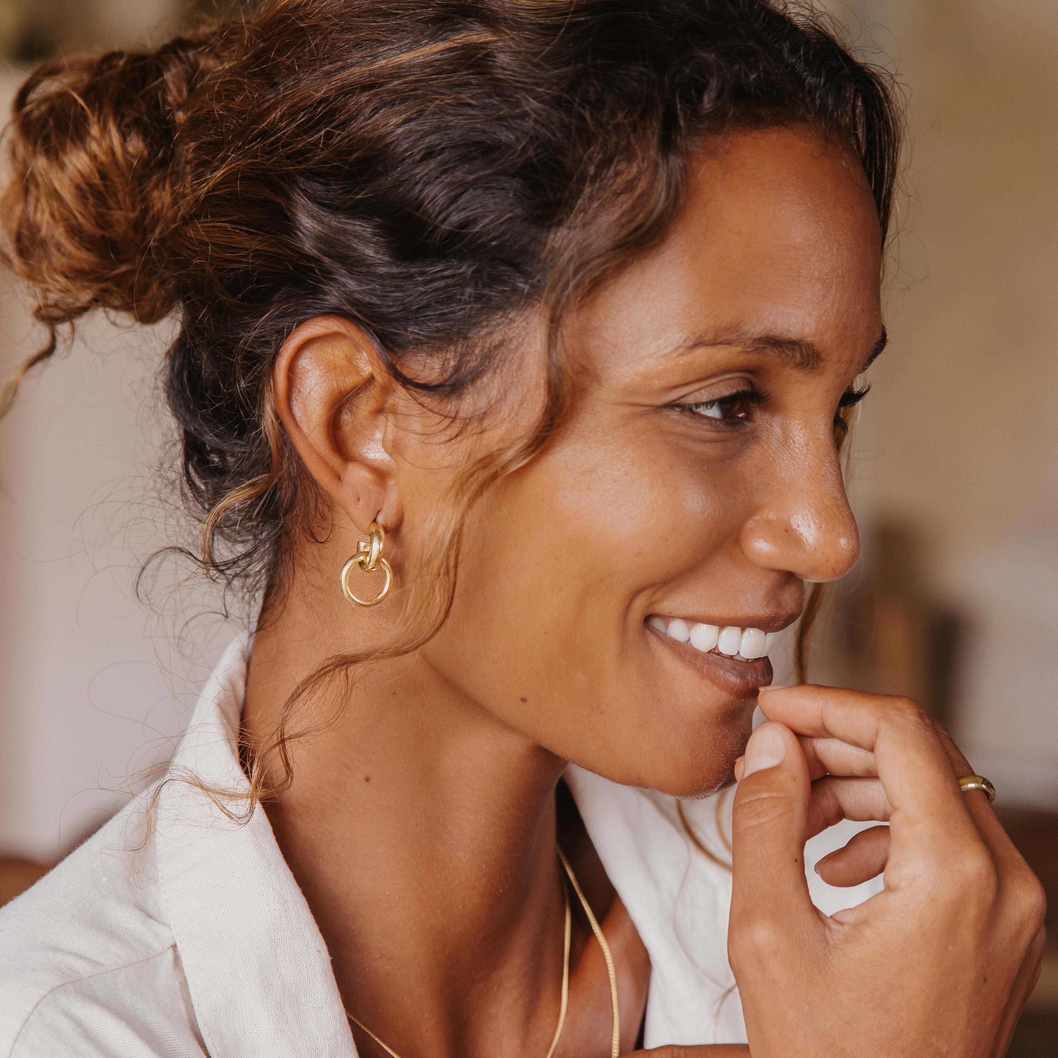 Amalfi Hoops - Gold