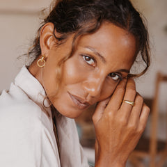 Amalfi Hoops - Gold