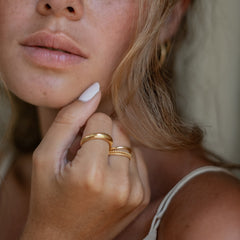 Loft Bulb Ring - Gold