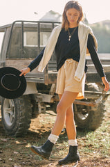 ORGANIC COTTON TOMMY TOP - Chia
