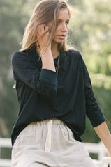 ORGANIC COTTON TOMMY TOP - Chia