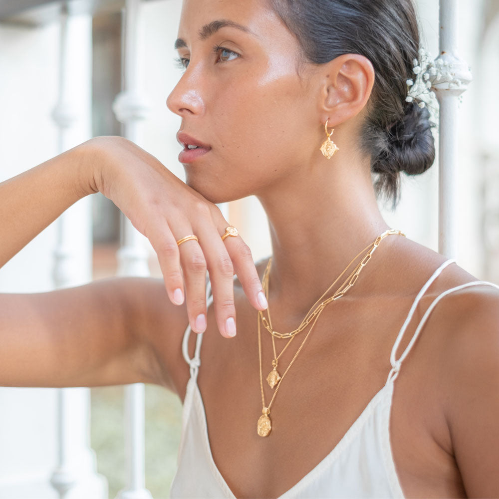Aphrodite Earrings for Love -  Gold