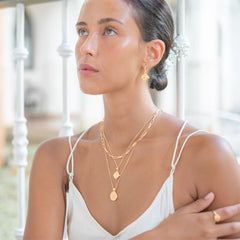 Aphrodite Earrings for Love -  Gold