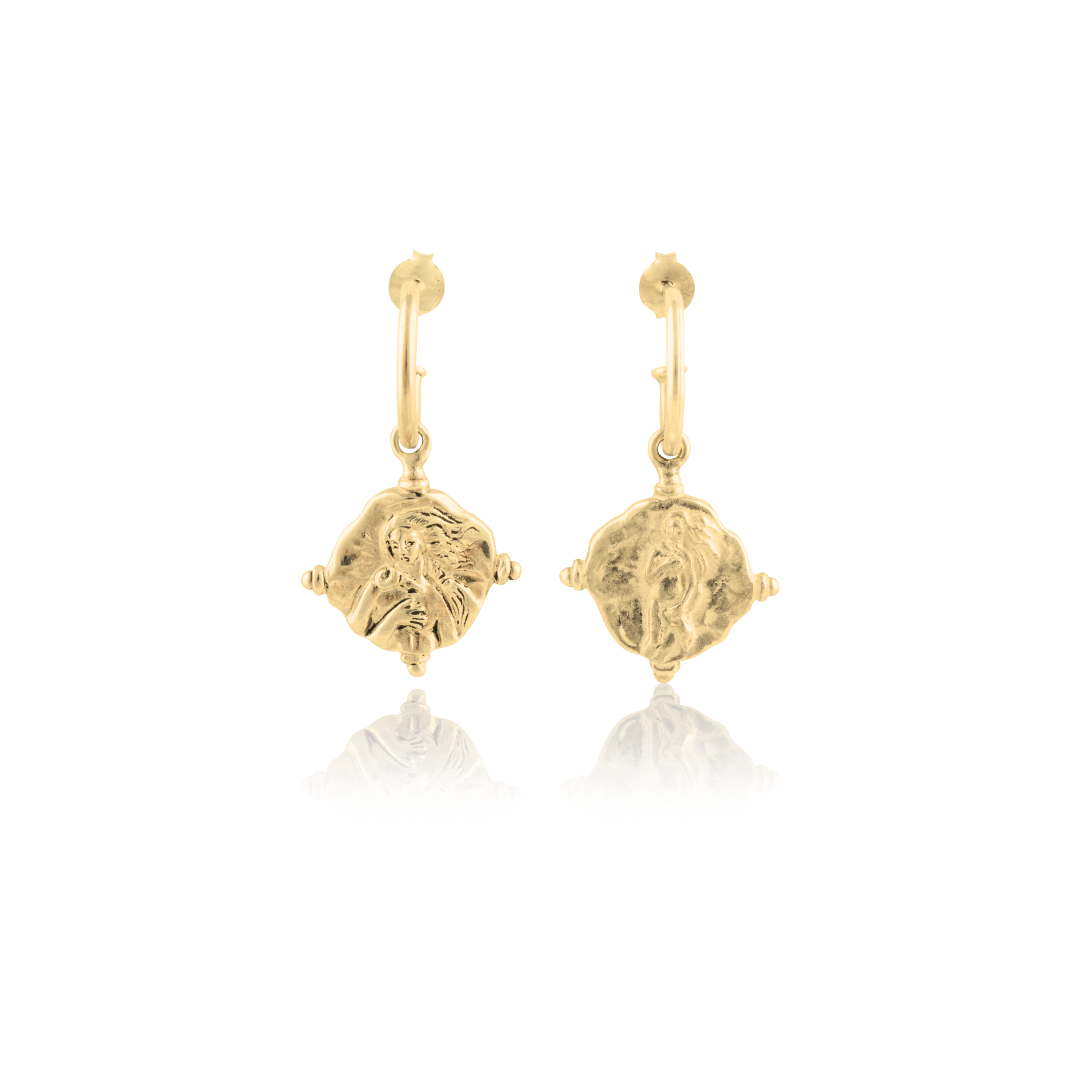 Aphrodite Earrings for Love -  Gold