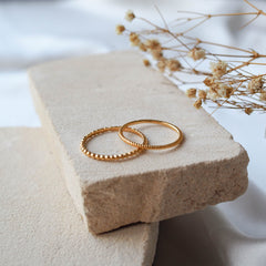 Central Park Dotty Ring - Gold