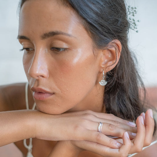 Guidance Earrings -  Silver