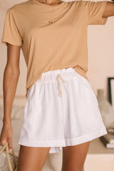 ORGANIC COTTON CLASSIC TEE - Cinnamon