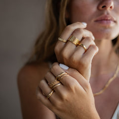 Classic Thin Band 4mm - Gold